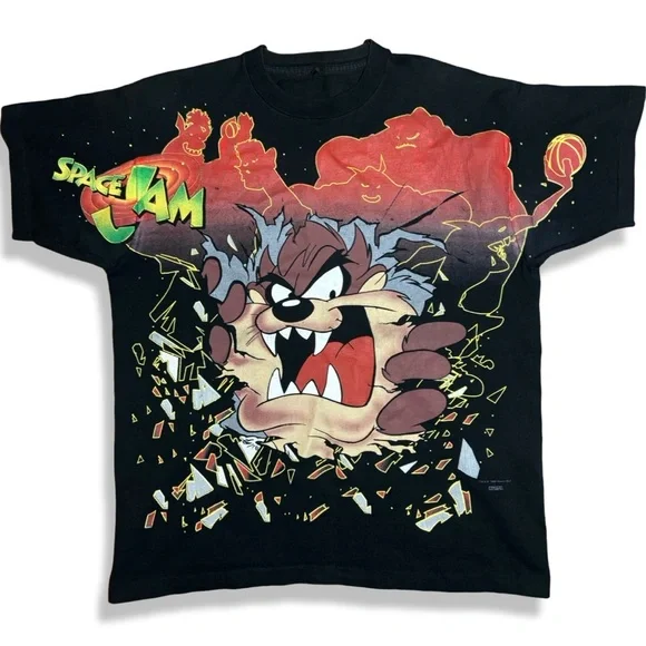Vintage 1996 TAZ Space Jam T-Shirt - Picture 1 of 4